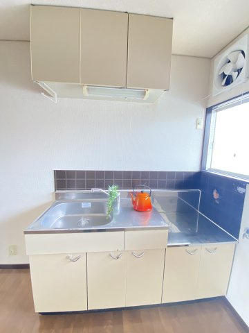 ハイツリバーBの洗面所