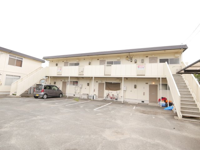 ハイツリバーBの外観