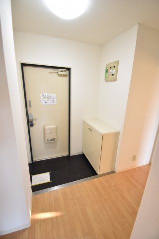 ソレーユYAMADAの玄関|きれいな玄関です