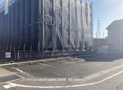 【外観】 | キュートＡ敷地内駐車場