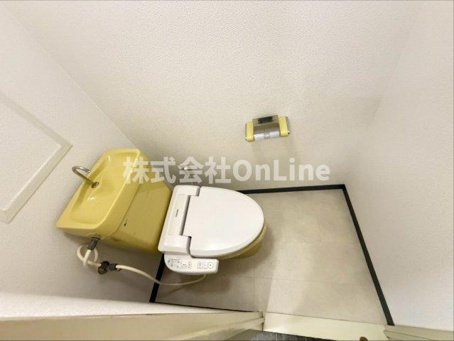 八尾市北本町２丁目の賃貸マンションのトイレ