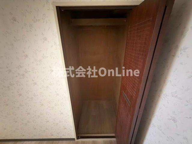 八尾市北本町２丁目の賃貸マンションの収納