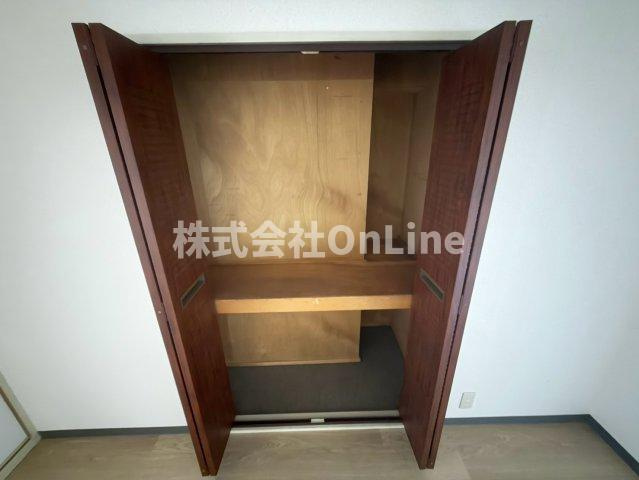 八尾市北本町２丁目の賃貸マンションの収納