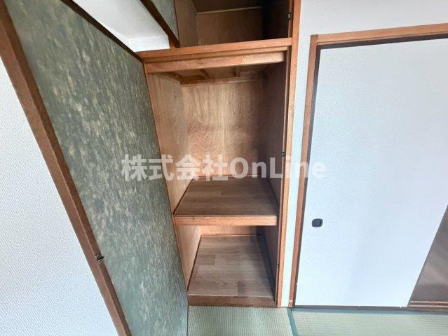 八尾市北本町２丁目の賃貸マンションの収納