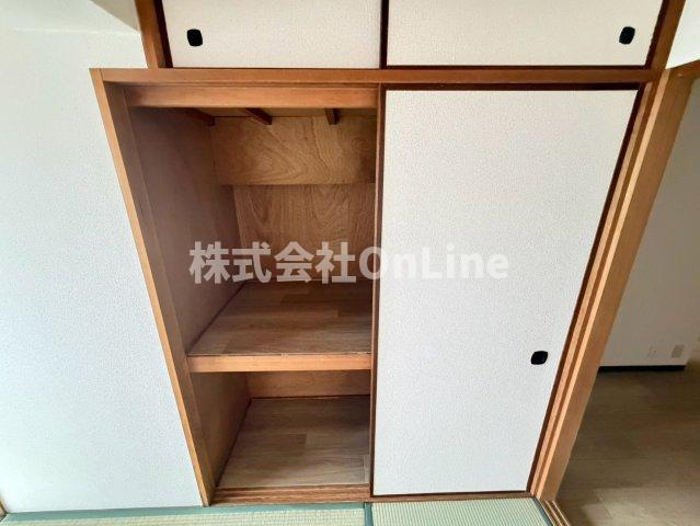 八尾市北本町２丁目の賃貸マンションの収納