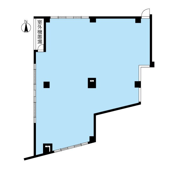 武庫之荘ＡＴＳＴビルの間取り|間取