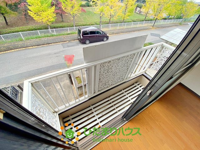 加須市騎西　中古一戸建てのバルコニー