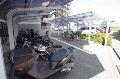 【その他共用部分】 | オーシャンビュー江井ヶ島 | 駐輪場