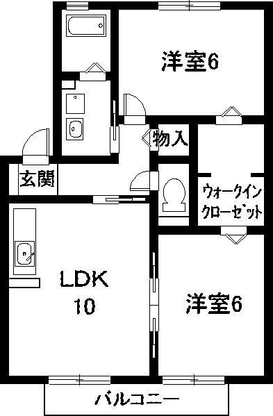 グリーンフィールドの間取り