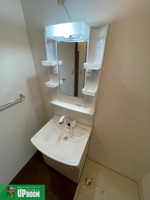 グリーンフィールドの洗面所