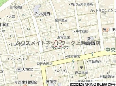 ラ・ルジュ・アンの地図|位置図