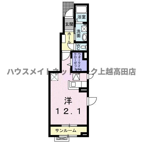 ラ・ルジュ・アンの間取り|間取図