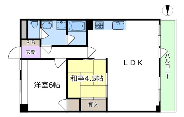 【間取り】 | 豊中スカイハイツ | エイブルにて取扱い可能な住宅ローンは、全部で10種類以上！お客様にピッタリの住宅ローンを当社のFPよりご案内させて頂きます。住宅ローンのご相談だけでも、お気軽にご相談下さいませ。