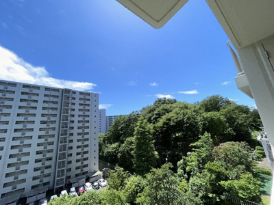 【展望】 | 東建座間ハイツ1号棟　4階　眺望良好♪ | 4階南向きで陽当り良好！