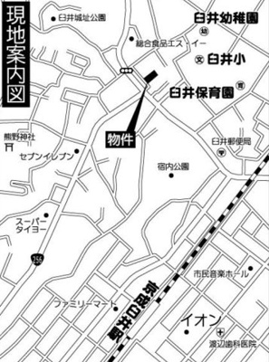 【地図】 | 佐倉市臼井　売地（上物有）