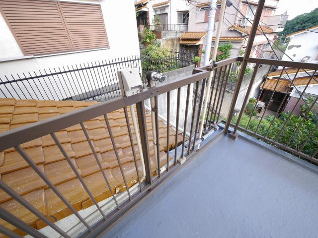 長田区丸山町1丁目9-4戸建のバルコニー