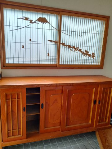 米沢市下花沢2丁目　２階建中古住宅の玄関
