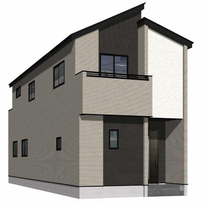 よかタウン　岡山市南区万倍【仲介手数料無料】の外観パース