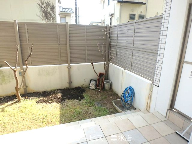 アルファステイツ西明石Ⅲの庭|たまにはお庭で休日を過ごしてみるのもよいかもしれません