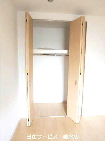 アルファステイツ西明石Ⅲの収納|専用の収納スペースです