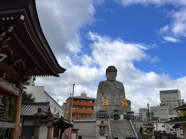 アーバン中央市場前の周辺|兵庫大仏