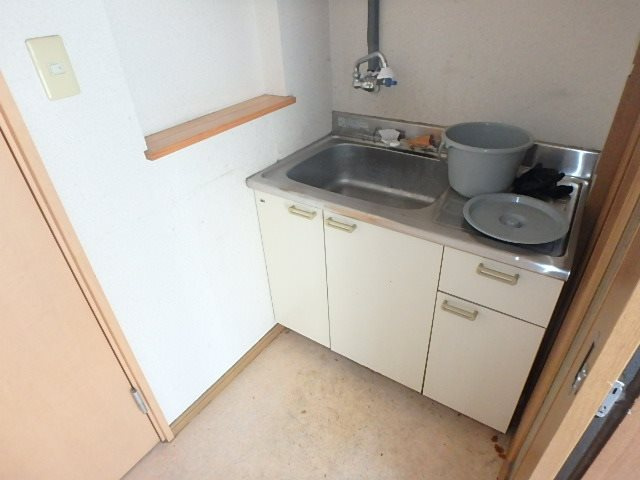 アーバン中央市場前のキッチン