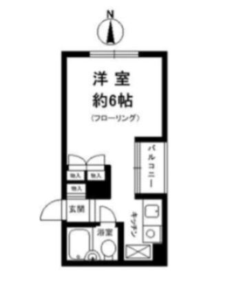 西舞子メゾンの間取り