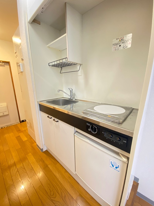 野沢マンションのキッチン|使いやすいキッチンです