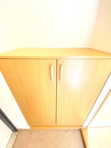 舞子片山団地4号棟の収納|ちょっとした収納スペースも充実しています