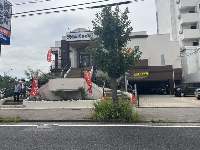 明舞第二団地　２号棟の周辺