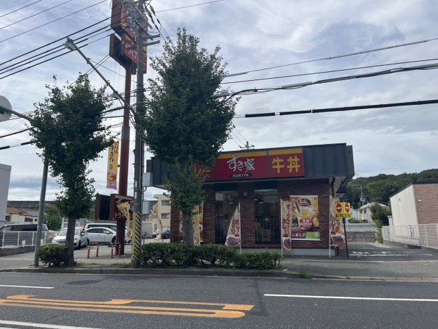明舞第二団地　２号棟の周辺