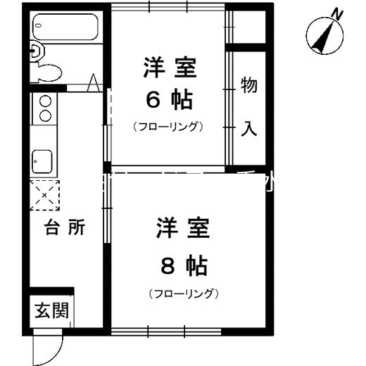 和田ハイツの間取り