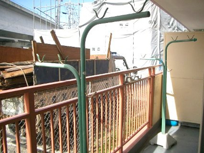 【バルコニー】 | 米虫ハイツ | バルコニーです