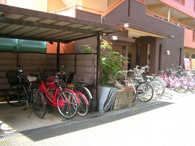 【その他共用部分】 | 米虫ハイツ | 駐輪場です