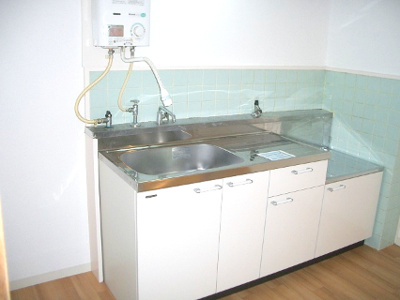 【キッチン】 | 米虫ハイツ | キッチンスペースです
