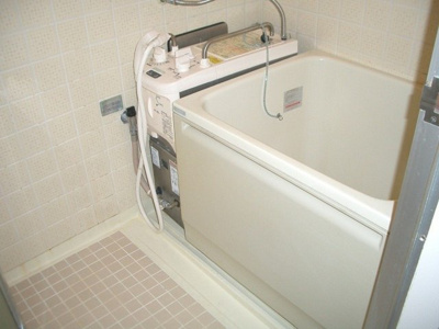 【浴室】 | 米虫ハイツ | お風呂に浸かって疲れを癒してくださいね