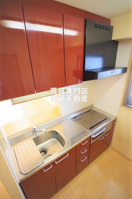 La.Cantabileのキッチン|システムキッチン（グリル付三個口IHクッキングヒーター）