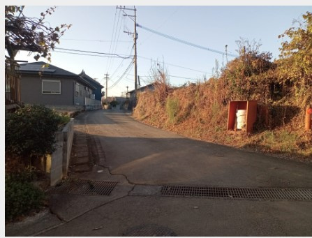 【前面道路含む現地写真】 | 合志市合生