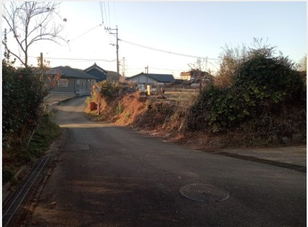 【前面道路含む現地写真】 | 合志市合生