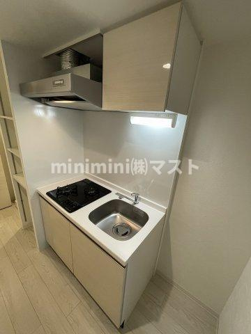 ミラージュパレス難波クルヴァのキッチン
