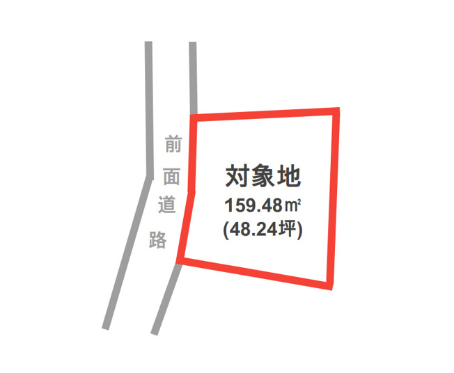 【土地図】 | 菊池市泗水町豊水 | ※簡略図のため現況優先です