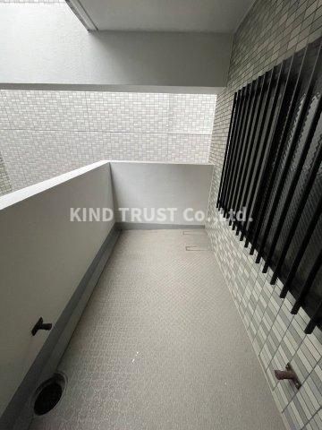 ルナ天神橋のバルコニー|陽当たり良好なバルコニーです