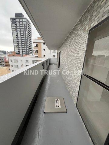 ルナ天神橋のバルコニー|落ち着いた時間を過ごせるバルコニーです