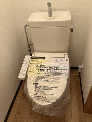 【トイレ】 | Ｋ２コーポラス十五社 | 新品♪温水洗浄便座