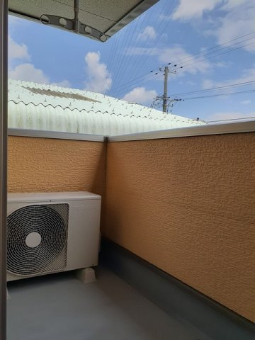 アンフルラージュのバルコニー
