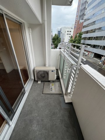 丸の内スクエアのバルコニー