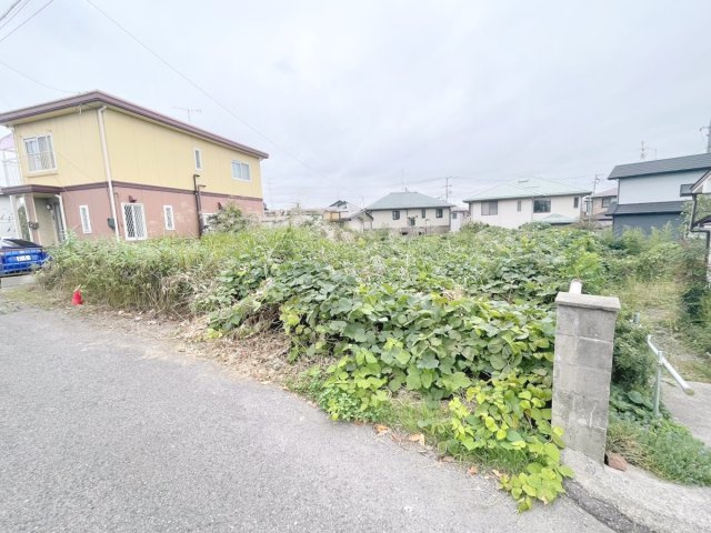 郡山市大槻町張股の前面道路含む現地写真