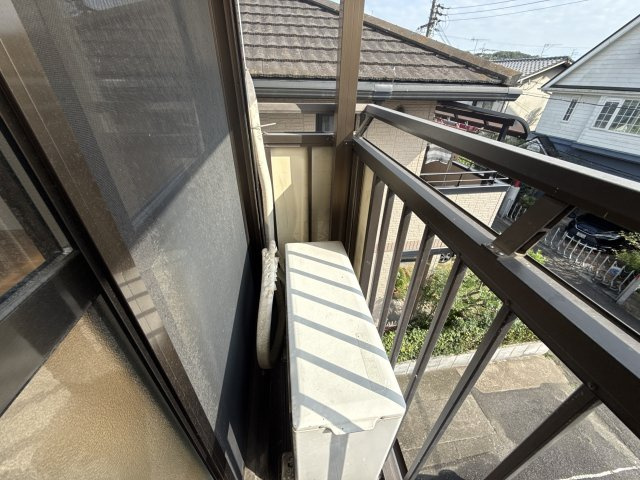コーポ横関のバルコニー