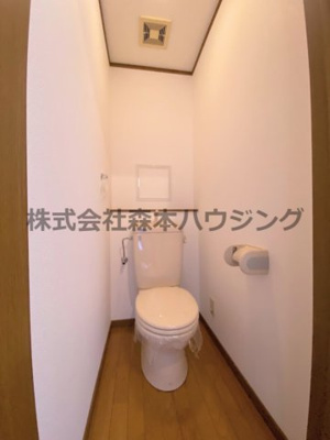 【トイレ】 | 　Vio東中野 | ゆったりとした空間のトイレです