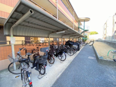 【その他共用部分】 | 　Vio東中野 | 駐輪場です